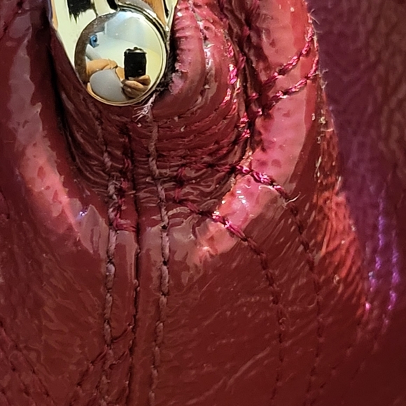 SALE Alert***Vintage Signature Stitch Frame Coach Carry All w/ kiss lock  F15658 - Picture 10 of 16